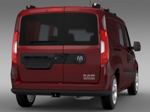 ram promaster city wagon slt 2015 3D Модель