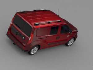 ram promaster city wagon slt 2015 3D Модель