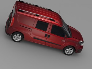 ram promaster city wagon slt 2015 3D Модель