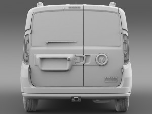 ram promaster city wagon slt 2015 3D Модель