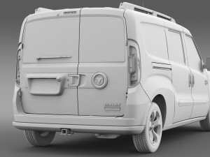 ram promaster city wagon slt 2015 3D Модель