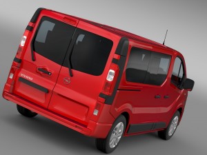 opel vivaro 2015 3D Model