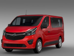 opel vivaro 2015 3D Model