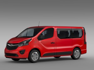 opel vivaro 2015 3D Model