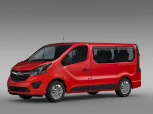 opel vivaro 2015 3D Model