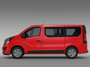 opel vivaro 2015 3D Model