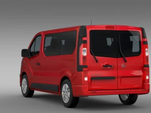 opel vivaro 2015 3D Model