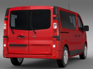 opel vivaro 2015 3D Model
