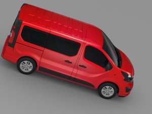 opel vivaro 2015 3D Model