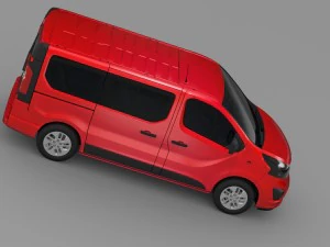opel vivaro 2015 3D Model
