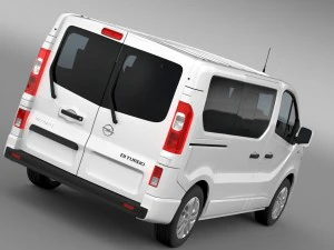 opel vivaro biturbo 2015 3D Model