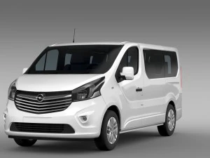 opel vivaro biturbo 2015 3D Model