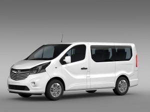 opel vivaro biturbo 2015 3D मॉडल