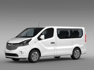 opel vivaro biturbo 2015 3D Model