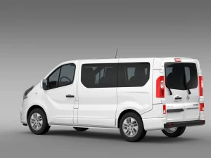 opel vivaro biturbo 2015 3D Model