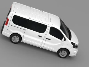 opel vivaro biturbo 2015 3D Model
