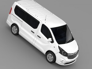 opel vivaro biturbo 2015 3D मॉडल