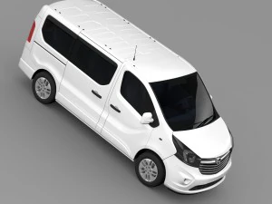 opel vivaro biturbo 2015 3D Model