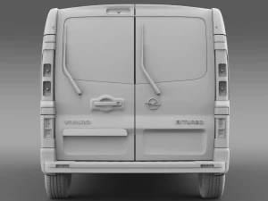 opel vivaro biturbo 2015 3D Model