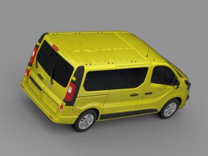 vauxhall vivaro 2015 3D 模型