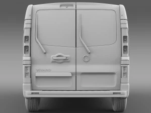 vauxhall vivaro 2015 3D Model