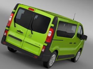opel vivaro ecoflex 2015 Modelo 3D