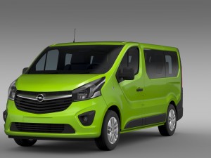 opel vivaro ecoflex 2015 Modelo 3D