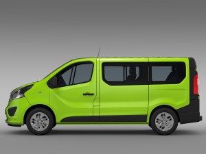 opel vivaro ecoflex 2015 Modelo 3D