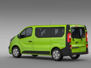 opel vivaro ecoflex 2015 р.в 3D Модель