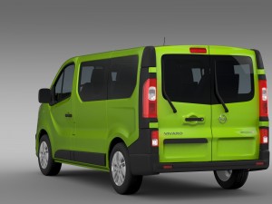opel vivaro ecoflex 2015 Modelo 3D