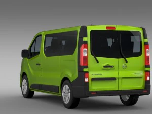 opel vivaro ecoflex 2015 р.в 3D Модель