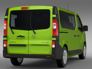 opel vivaro ecoflex 2015 р.в 3D Модель