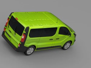 opel vivaro ecoflex 2015 р.в 3D Модель