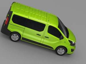 opel vivaro ecoflex 2015 р.в 3D Модель