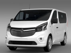 vauxhall vivaro biturbo 2015 3D Model