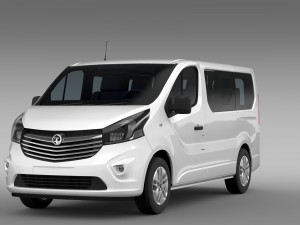 vauxhall vivaro biturbo 2015 3D Model