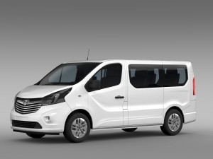 vauxhall vivaro biturbo 2015 3D Model
