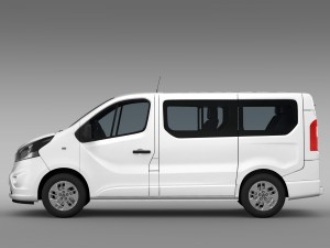 vauxhall vivaro biturbo 2015 3D Model