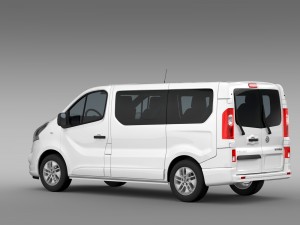 vauxhall vivaro biturbo 2015 3D Model