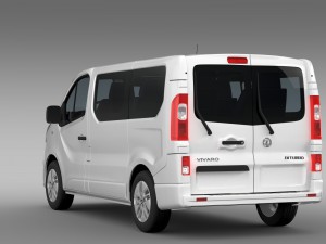 vauxhall vivaro biturbo 2015 3D Model