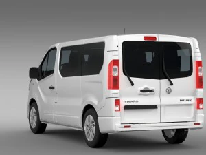 vauxhall vivaro biturbo 2015 3D Model