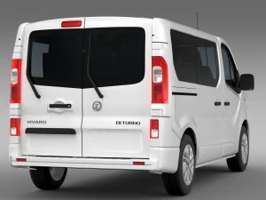 vauxhall vivaro biturbo 2015 3D Model