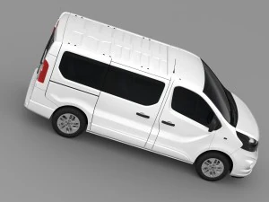 vauxhall vivaro biturbo 2015 3D Model