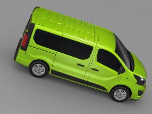 vauxhall vivaro ecoflex 2015 3D Model