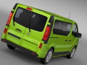vauxhall vivaro ecoflex 2015 3D Model