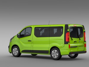 vauxhall vivaro ecoflex 2015 3D Model