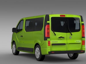 vauxhall vivaro ecoflex 2015 3D Model