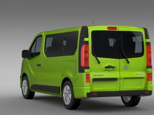 vauxhall vivaro ecoflex 2015 3D Model