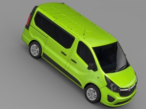 vauxhall vivaro ecoflex 2015 3D Model