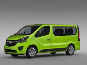 vauxhall vivaro ecoflex 2015 3D Model